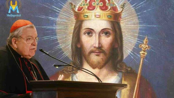 Burke: Cristo Re è l'antidoto a questa crisi spirituale