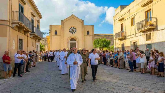 Il viaggio del beato Livatino: il suo corpo arriva alla chiesa di Santa Chiara a Canicattì