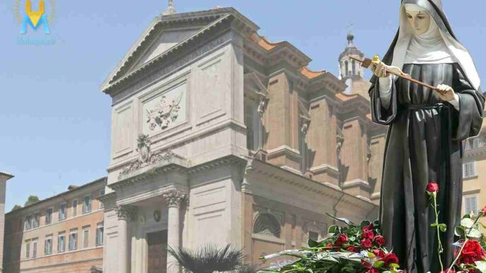 Santa Rita da Cascia arriva a Roma: un evento straordinario da non perdere