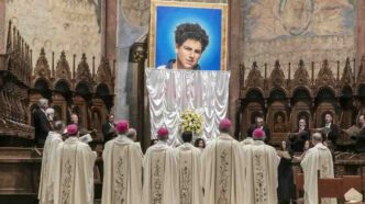 Papa Francesco e la cerimonia di canonizzazione di Acutis