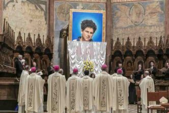 Papa Francesco e la cerimonia di canonizzazione di Acutis