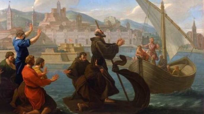 San Francesco da Paola: il miracolo dello stretto di Messina
