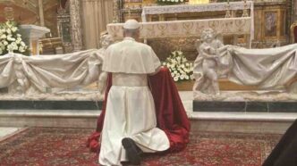 La visita di Leone XIV al Santuario di Genazzano è avvenuta in un clima di grande attesa e trepidazione.
