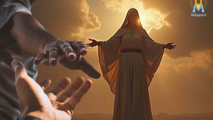 Medjugorje: sarete le mani che l'umanità cerca