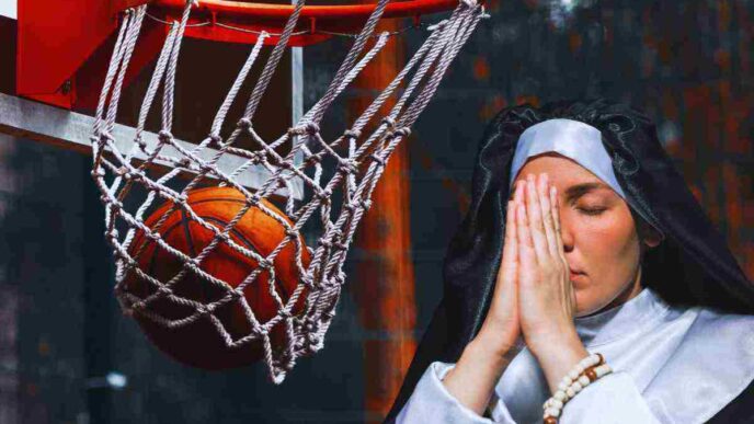 da campionessa del basket a monaca