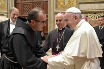 Il 29 novembre 2018, fra Marinko ha avuto l’opportunità di incontrare Papa Francesco nella Sala Regia del Palazzo Apostolico.