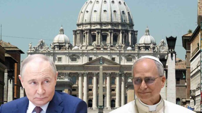 putin e papa leone