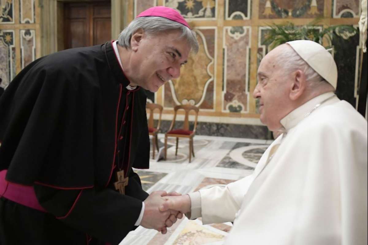 don mimmo battaglia e papa francesco