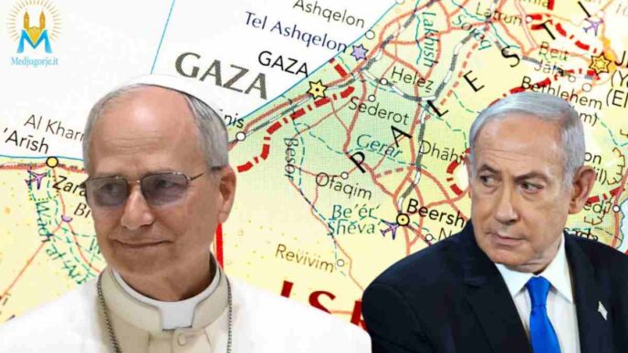 papa leone e netanyauh