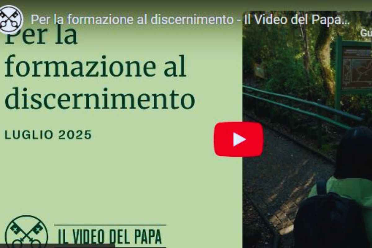 le intenzioni di preghiera di papa leone nella video preghiera di luglio