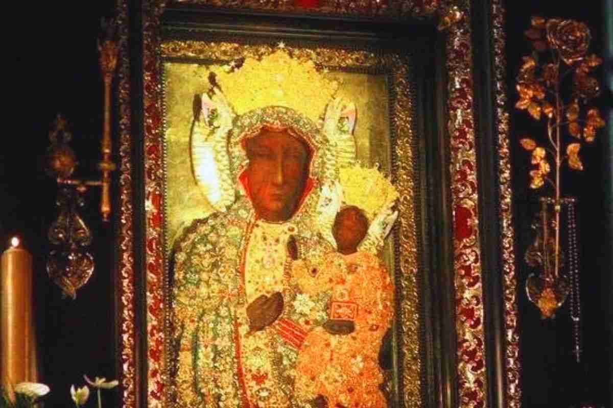 la madonna del santuario di jasna gora