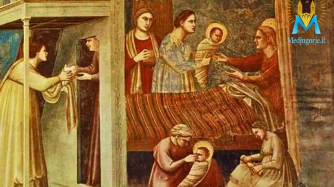 La Natività di Maria nell'arte