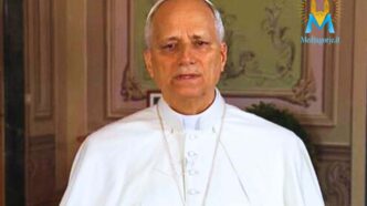 papa leone e la video preghiera di settembre