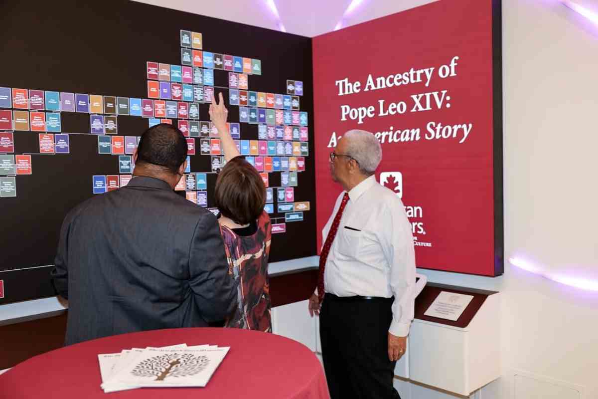 Mostra albero genealogico Papa Leone