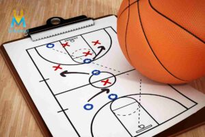Pallone da basket e lavagnetta