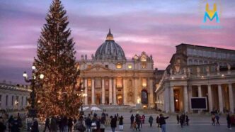 L’albero di San Pietro giungerà dalle valli innevate dell’Alto Adige, mentre il presepe porterà con sé i colori e la spiritualità della Campania