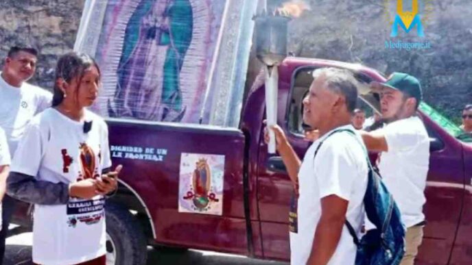 Viaggio dei pellegrini dal Messico a New York