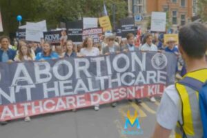 Manifestazione dei pro vita contro l'aborto