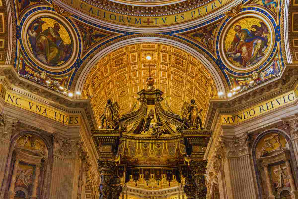 sacrilegio basilica di San Pietro