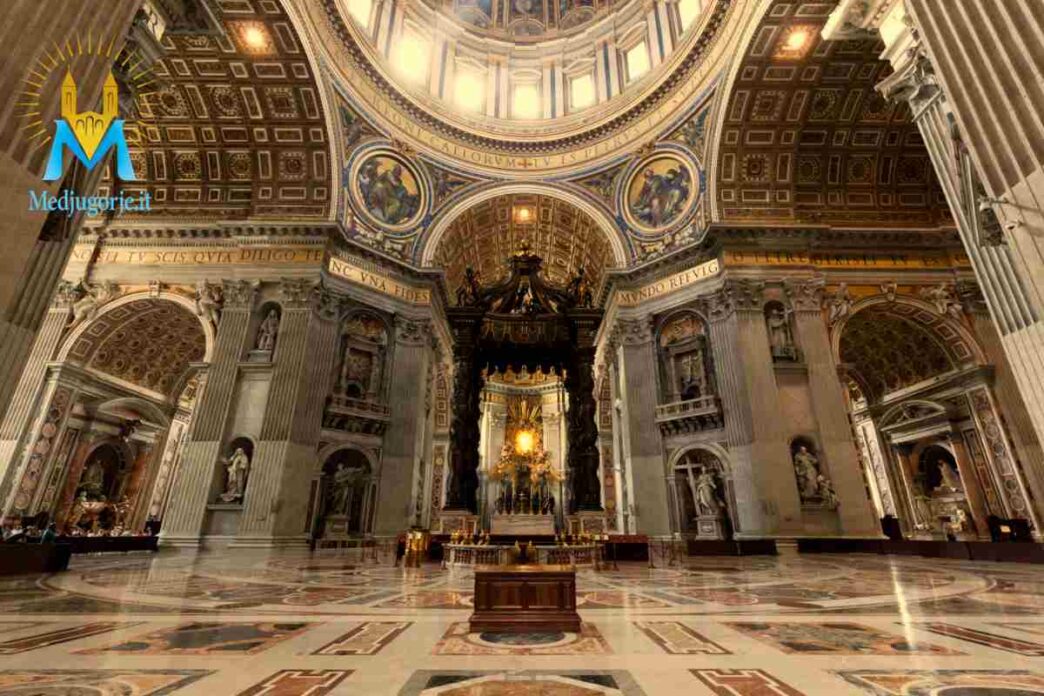 sacrilegio basilica di San Pietro