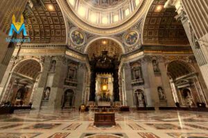 sacrilegio basilica di San Pietro
