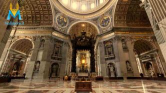 sacrilegio basilica di San Pietro