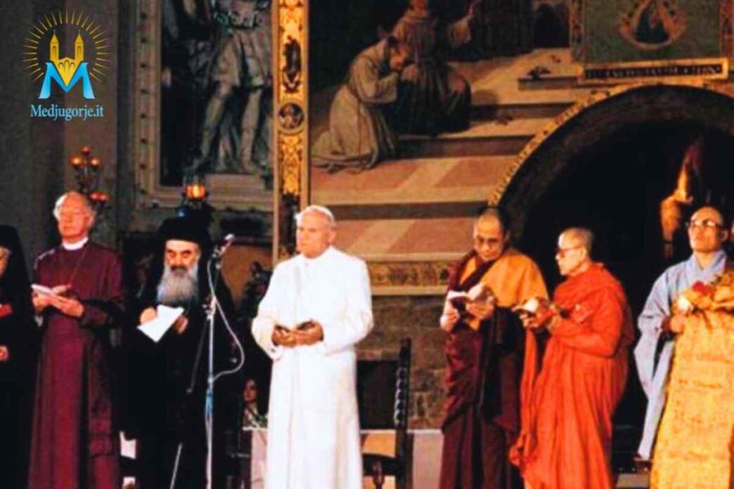 anniversario della giornata di preghiera per la pace ad assisi