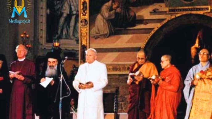 anniversario della giornata di preghiera per la pace ad assisi