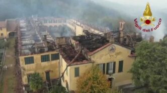incendio monastero
