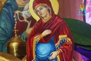 la madonna incinta nel presepe del vaticano