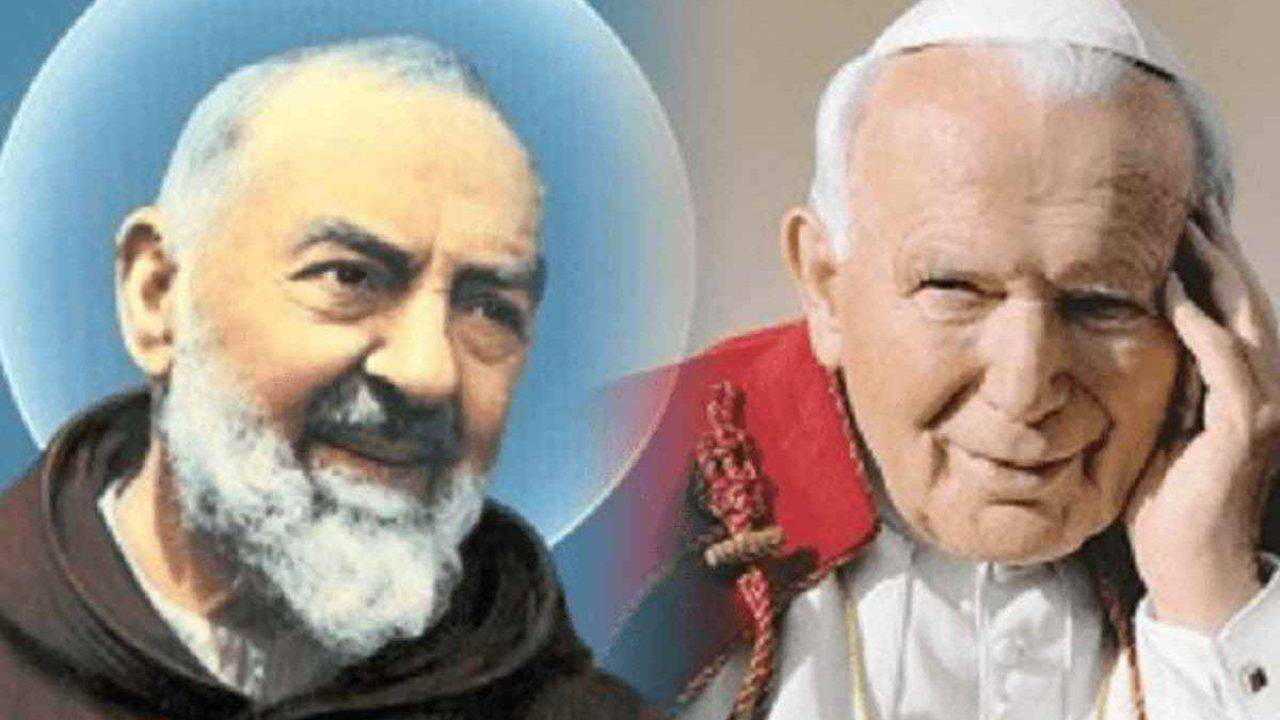 padre pio giovanni paolo II