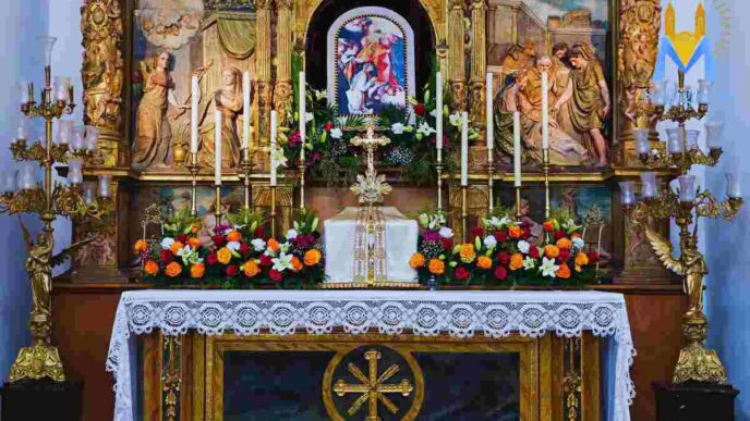 reliquie dei santi sotto gli altari