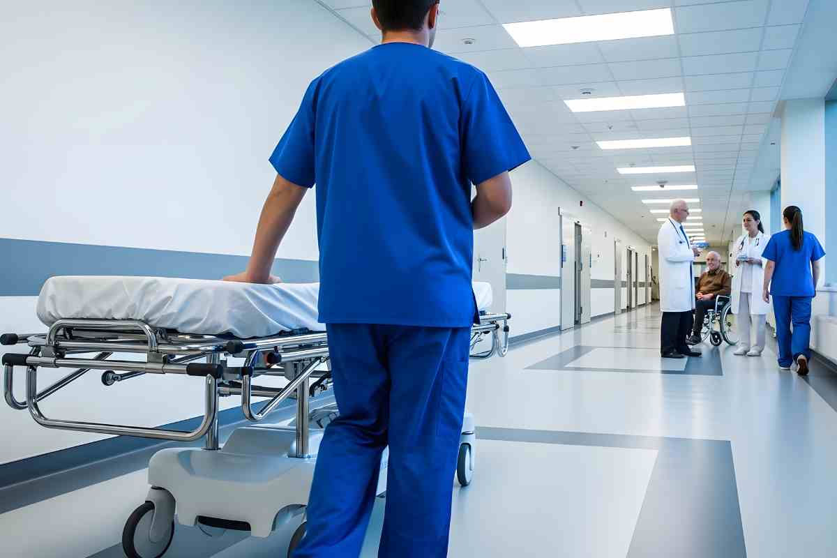 Corsia di un ospedale