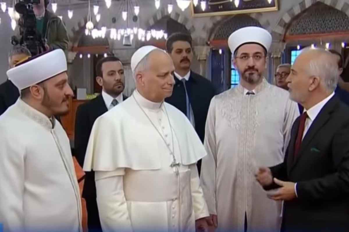 Papa Leone XIV nella Moschea Blu