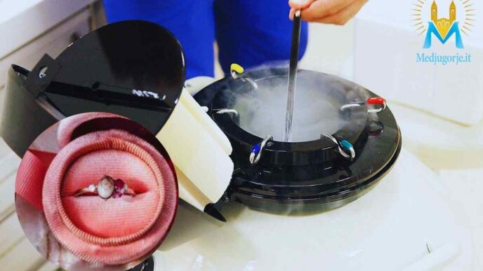 gioielli con embrioni umani