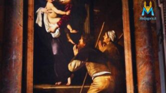 il dipinto della Madonna dei Pellegrini