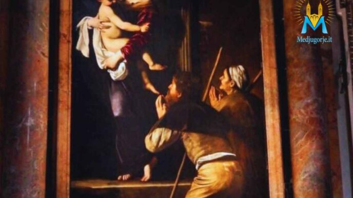 il dipinto della Madonna dei Pellegrini