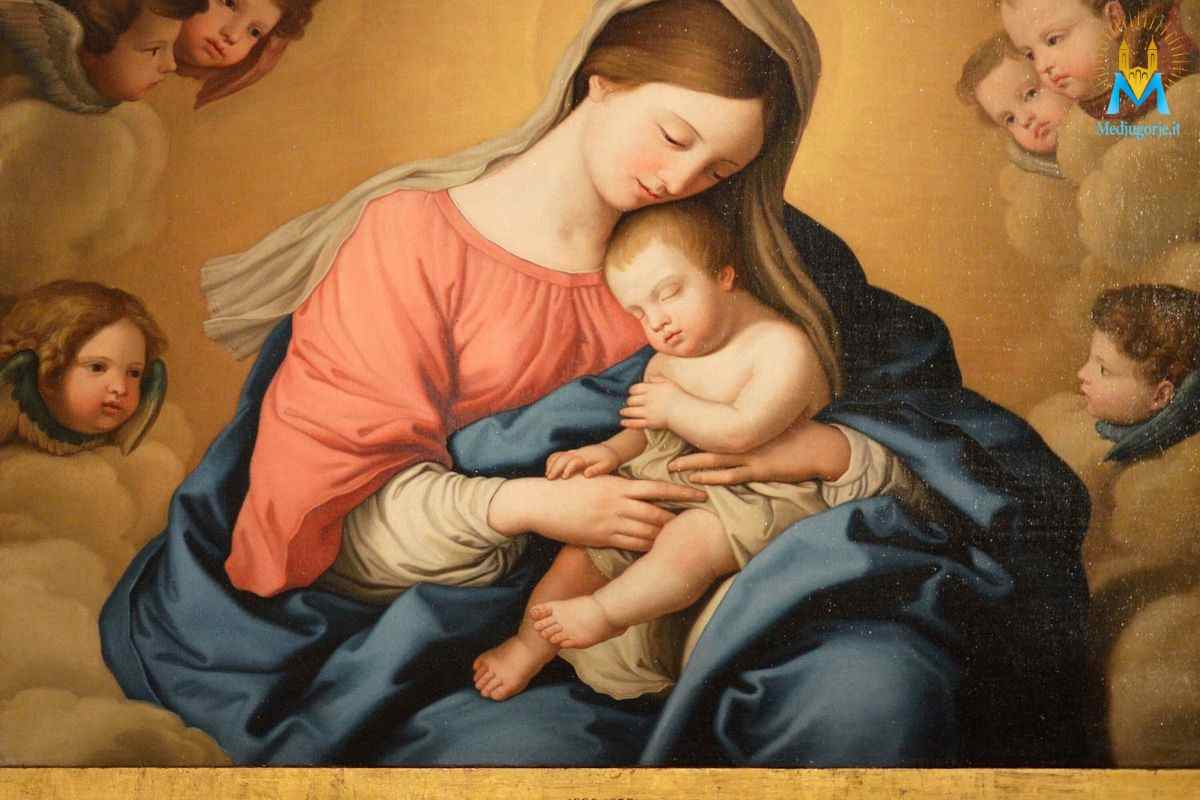 maria con il bambino