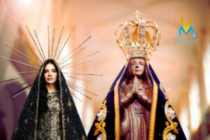 Miss Universo Brasile 2025 sfila con un abito dedicato alla Madonna