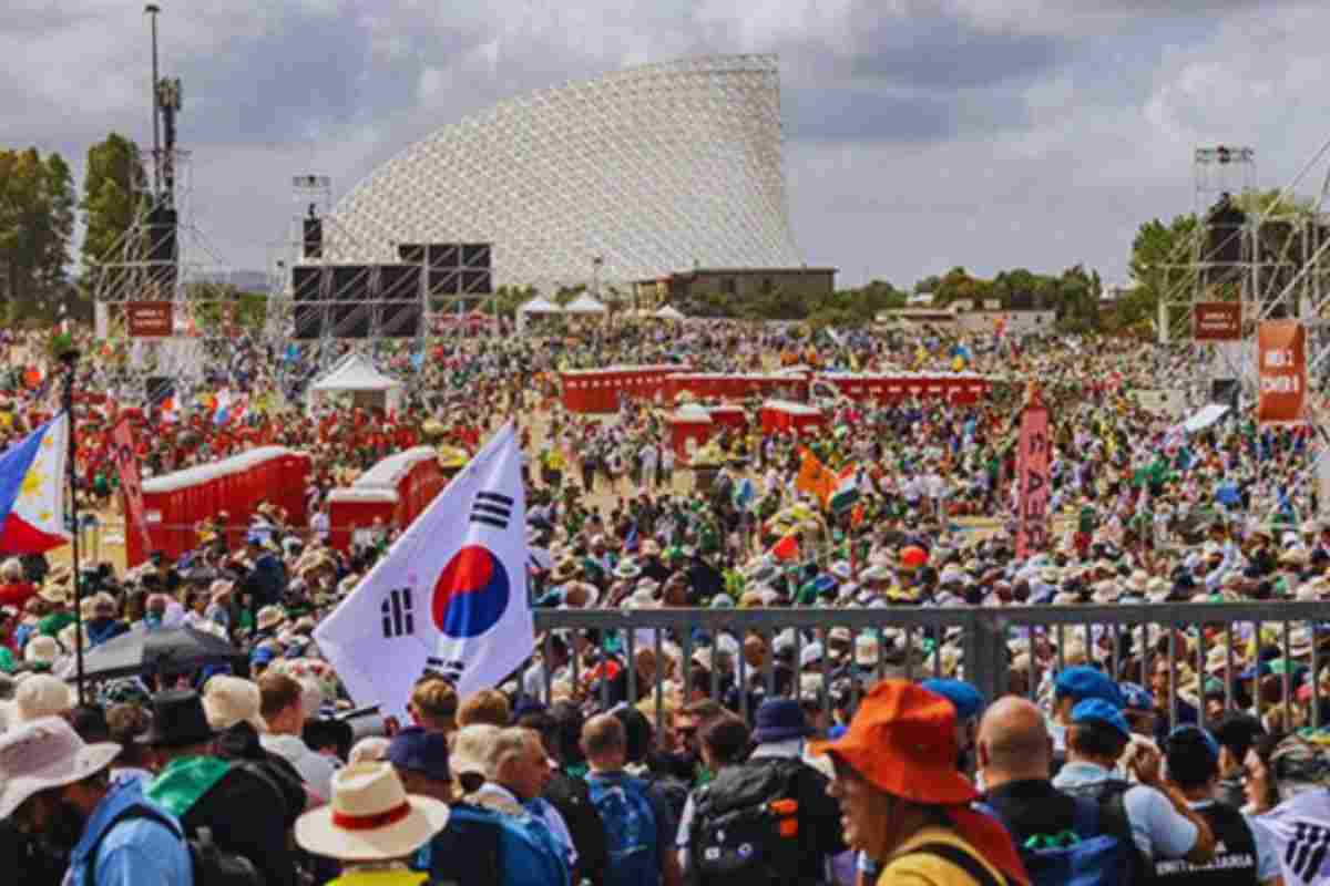 la preghiera dei giovani alla gmg di seul 