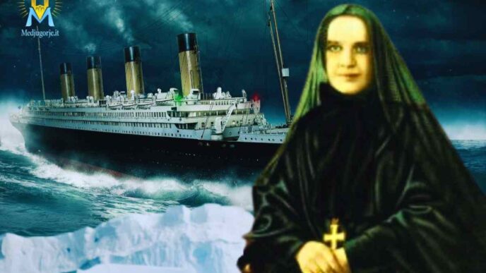 Santa Francesca Cabrini quando scampò il naufragio sul Titanic