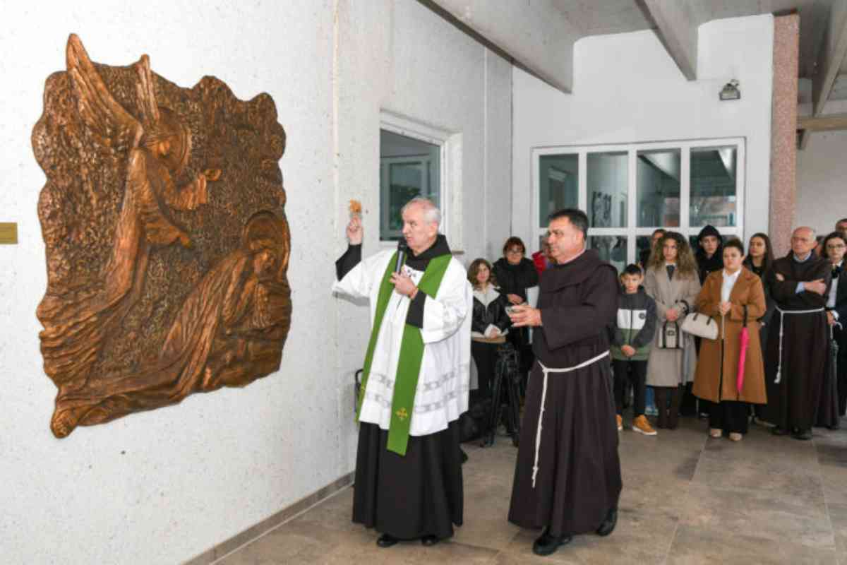 Bassorilievo "Sogno di San Giuseppe"