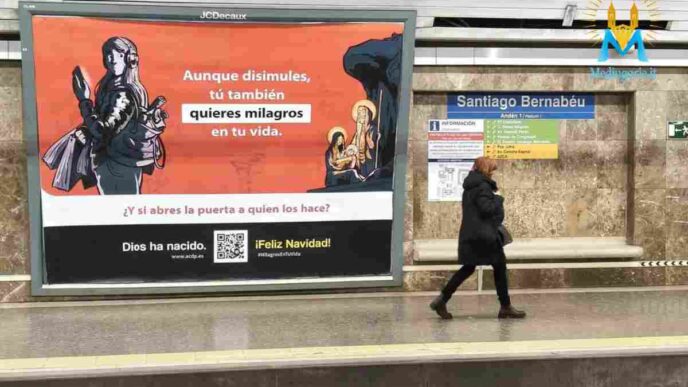 Cartellone pubblicitario Asociacion Catolica de Propagandista