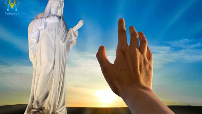 Medjugorje: "Le mani che guidano alla gioia eterna"