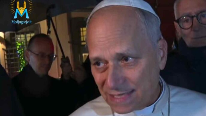 Papa Leone XIV in primo piano