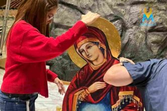 Presepe pro-life in Vaticano