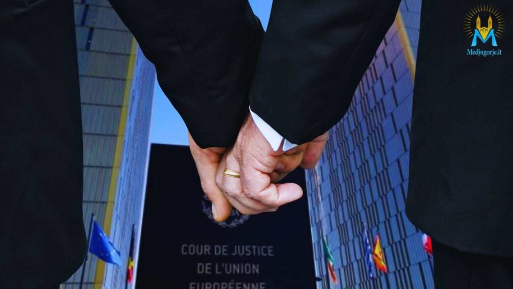 la UE impone il riconoscimento dei matrimoni omosessuali