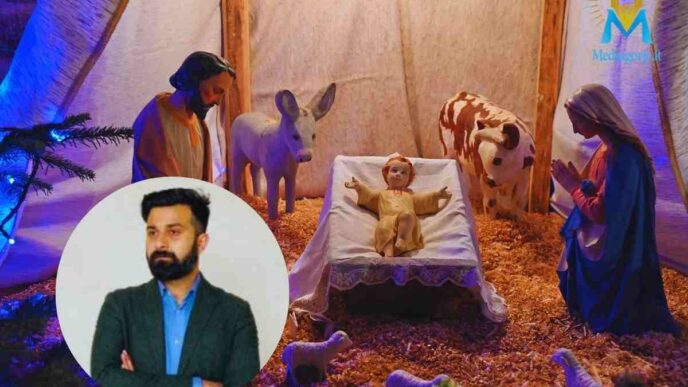 mediatore culturale contro la censura di Gesù a natale