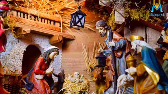presepe decorazioni tempo natale