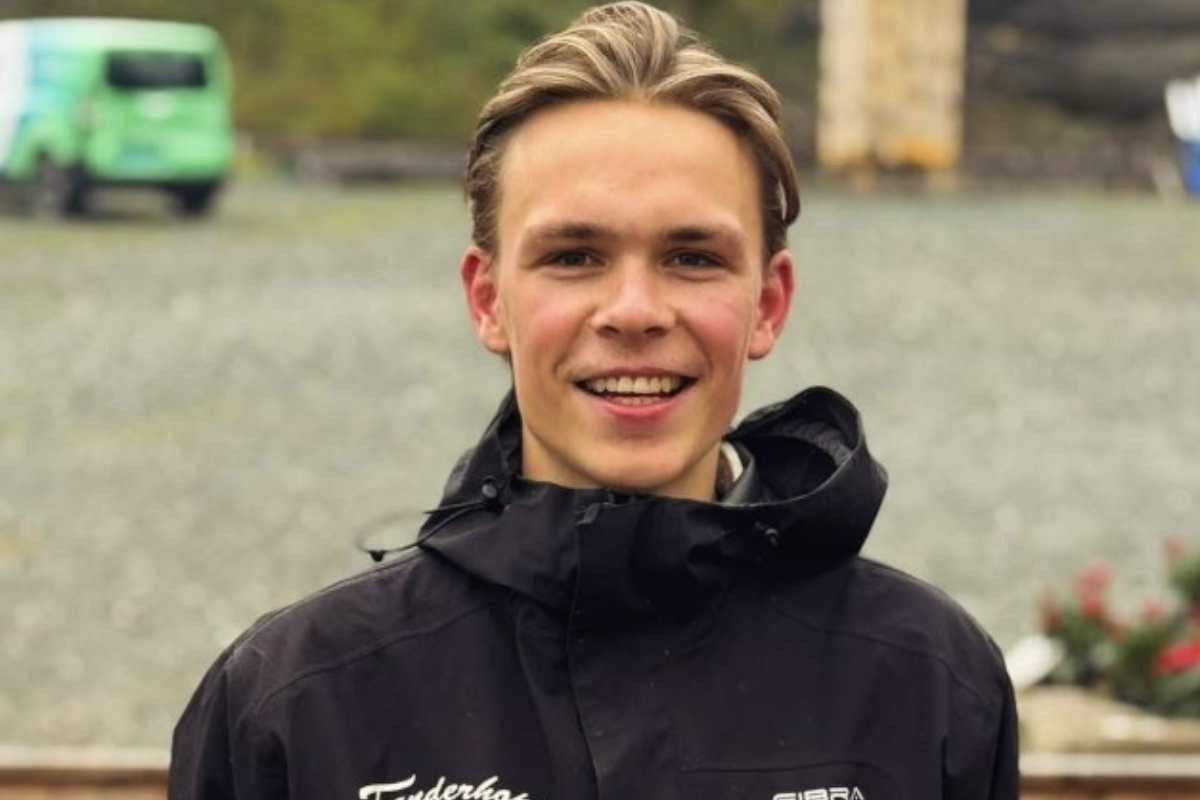 Isak Andreas Langmo sorride 